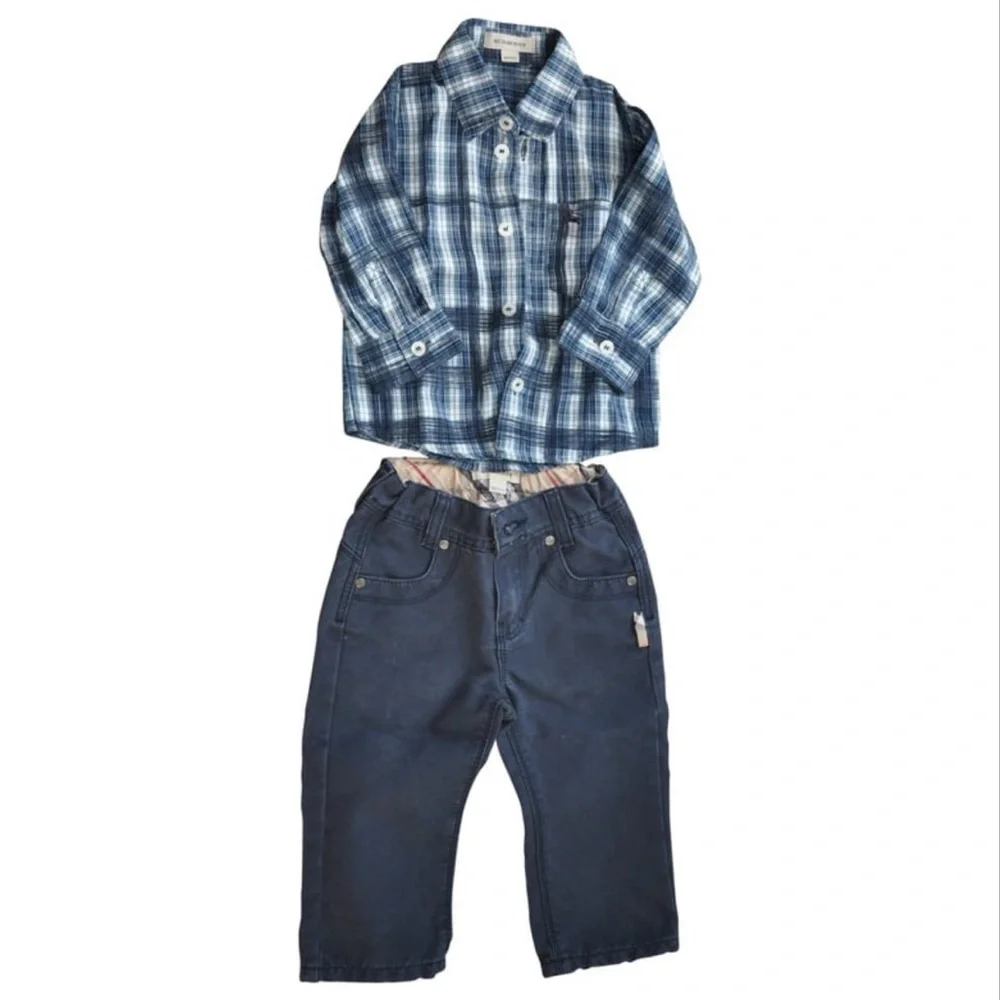 Burberry outfit for boys or 9 months
Check out my other listings. - Picture 1 of 4